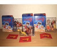 Kaiyodo 3x The Cyborg Soldier Vignette CYBORG 002, 005, 009 Figure MIB Vintage