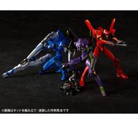 Kaiyodo ARTPLA Rebuild of Evangelion EVA Unit-01, EVA Unit-02 and EVA Proto Type