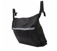 KAIYUEMAOYI Borsa Portaoggetti per Sedia a Rotelle Tasca Organizer Impermeabile Borsa Posteriore con Striscia Riflettente Adatta a Persone Disabili Uso Esterno Attività Quotidiana, Nero