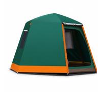 KAIYUEMAOYI Campeggio Automatica Up Impermeabile per Tutte le Stagioni, Verde, Verde, 5-8 persone