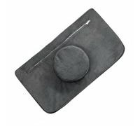 KAIYUEMAOYI Cuscino Massaggio Letto Poggiatesta Accessorio Spa Cuscino per Tavolo Massaggi Imbottitura Ergonomica in Schiuma Rimovibile Adatto a Centri Estetici Benessere, Grigio, Cilindro