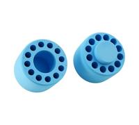 KAIYUEMAOYI Organizzatore di Stoccaggio Isolato a 12 Scomparti per Provette, Ed Esperimenti, Blu