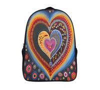 kaiyun Aborigeno Zainetti Per Bambini,Elementare Adolescenti Autoteella Scuola Casual Arteistic Style Amore Zaini Ragazzi Ragazze Backpack 16 inch