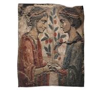 kaiyun Affresco di Pompei Coperta Da Campeggio Esterna Stampata Calda,morbida E Traspirante Copriletto Per Camera Da Letto Quattro Stagioni 40x50inch(100x130cm)