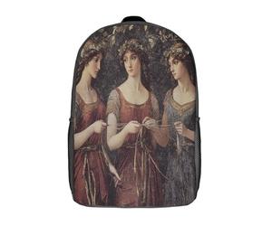kaiyun Antica mitologia religiosa greca Zaino Scuola Elementare Zaini Per Ragazze Ragazzi Adolescenti Cartella Scuola Casual Borse Studenti Della Zainetto Dea del destino Backpack 17inch