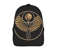 kaiyun Antico Egitto Zainetti Per Bambini,Elementare Adolescenti Cartella Scuola Casual Antica civiltà Zaini Ragazzi Ragazze Backpack 16 inch