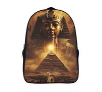 kaiyun Antico Egitto Zaino Bambina Scuola Antica civiltà Elementare Zainetto Asilo Bambino Zaini Scuole Media Zainetti Ragazzi Ragazza 16 inch