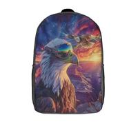 kaiyun Aquila Per La Scuola E Da Viaggio Per Bambini Zaino,Sacchetti Di Scuola Con Stampa 3D Grand Canyon Soleset Motivo 17inch