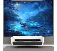 kaiyun Arazzo Da Parete Oceano tropicale,Beautiful Tartaruga marina Arazzi Decorazione Da Parete Per Soggiorno, Camera Da Letto,dormitorio 150cmx200cm