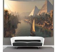 kaiyun Arazzo Di Il magnifico scenario del Delta dell'antico Egitto,70cmx100cm Da Appendere A Parete,Per Soggiorno Camera Da Letto E Altre Decorazioni Per La Casa