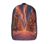 kaiyun Aurora boreale Zaini Junior Per Bambini Luci colorate Zainetto,ragazze,ragazzo,bambino,3D Big Bag Scuola,zaino Da Viaggio 17inch