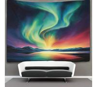 kaiyun Aurora colorata Arazzo Da Parete,Tapestry Wall 3D Stampa Beautiful Cielo notturno,Utilizzato in Camera Da Letto,Soggiorno,Copriletto,Decorazione Murale 180cmx230cm