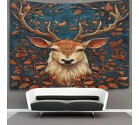 kaiyun Beautiful Cervo Arazzo Per Camera Da Letto Estetico,Animale straordinarioe Da Appendere Alla Parete Per La Decorazione Della Casa 150cmx200cm