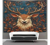 kaiyun Beautiful Cervo Tappeto,arazzo Da Parete,Decorazione Parete Per La Casa Tappezzeria Con Stampa in Alta Definizione (Animale straordinarioe) 180cmx230cm