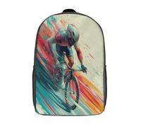 kaiyun Bicicletta Zaino Scuola Elementare Zaini Per Ragazze Ragazzi Adolescenti Autotella Scuola Casual Borse Fuori strada Backpack 17inch