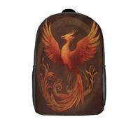 kaiyun Bird dell'immortalità nella mitologia persiana Per La Scuola E Da Viaggio Per Bambini Zaino,Sacchetti Di Scuola Con Stampa 3D Motivo 17inch