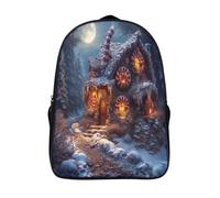 kaiyun Casa di Autoamelle Sacchetti Di Scuola,Borsa Da Scuola Asilo,Magia World Ragazzi Per La Scuola Per Ragazze,Zaino Da Viaggio Alla Moda 16 inch