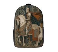 kaiyun Cavaliere d'addestramento tradizionale su piastra d'armatura Zaini Junior Per Bambini Zainetto,ragazze,ragazzo,bambino,3D Big Bag Scuola,zaino Da Viaggio 17inch