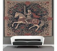 kaiyun Cavaliere medievale a cavallo, con spada Arazzo Da Parete,Tapestry Wall 3D Stampa,Utilizzato in Camera Da Letto,Soggiorno,Copriletto,Decorazione Murale 70cmx100cm