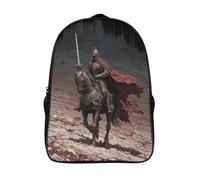 kaiyun Cavaliere nero in stile gotico Zainetto Per Scuola Sport E Viaggi Adolescenti Borsa Da Scuola LUovoero Sacchetti 16 inch