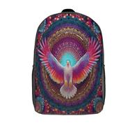 kaiyun Colomba della pace Zaino Bambini, Borsa Da Scuola Ragazzi E Ragazze Zaini Con Tasche Laterali Per Adolescenti 17inch