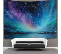 kaiyun Colori brillanti dell'Aurora Boreale boreale ed elementi del cielo stellato Arazzo Da Parete, Wall Tapestry Decorazione Interna 100cmx150cm