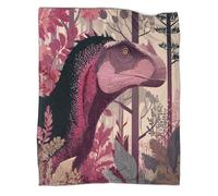 kaiyun Coperta Dinosauro Avatar,Morbida E Calda,lenzuola in Flanella Con Motivo 3D Foresta,Adatto Per Uso Domestico E Campeggio 80x90inch(200x230cm)