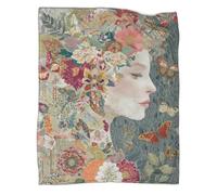 kaiyun Dea farfalla - Coperta Calda E Versatile Per Divani, Trapunta Da Viaggio Morbida E Accogliente,60x80inch(150x200cm)