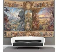 kaiyun Destino- Arazzo Da Parete Con Ordine cronologico Razza animale,decorazione Da Parete Per Appartamento,casa,soggiorno,dormitorio 150cmx200cm