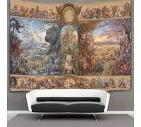 kaiyun Destino Arazzo Da Parete Ordine cronologico Razza animale Arazzi Da Appendere Alla Parete Camera Da Letto Decorazioni Per La Casa 180cmx230cm