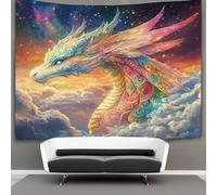 kaiyun Drago Parete Arazzo Da Parete Con Arte Murale Decorazioni Per La Casa Per Il Dormitorio Della Camera Da Letto (Universo dei corpi celesti,180cmx230cm)