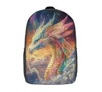 kaiyun Drago Zaini Junior Per Bambini Universo dei corpi celesti Zainetto,ragazze,ragazzo,bambino,3D Big Bag Scuola,zaino Da Viaggio 17inch