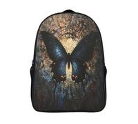 kaiyun El efecto mariposa Sacchetti Di Scuola Estilo de pintura Elementare Ragazzi Bambina Zaino Asilo Bambino Zaini Scuola Bambini Zainetto 16 inch