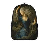 kaiyun Elegante elfo danzatore Zaino Scuola Elementare Zaini Per Ragazze Ragazzi Adolescenti Cartella Scuola Casual Borse Backpack 16 inch
