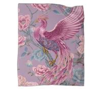 kaiyun Fenice, fiori Coperta Da Campeggio Esterna Stampata Calda,morbida E Traspirante Copriletto Per Camera Da Letto Quattro Stagioni 50x60inch(127x152cm)