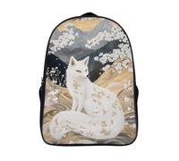 kaiyun Fox Zaini Junior Per Bambini Sakura Tree And Fiores Zainetto,ragazze,ragazzo,bambino,3D Big Bag Scuola,zaino Da Viaggio 16 inch