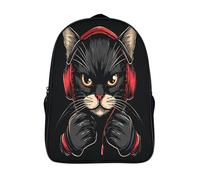 kaiyun Gattino Autoino Sacchetti Di Scuola,Borsa Da Scuola Asilo,Animale Ragazzi Per La Scuola Per Ragazze,Zaino Da Viaggio Alla Moda 16 inch