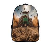 kaiyun Grande trattore agricolo Zaini Junior Per Bambini Zainetto,ragazze,ragazzo,bambino,3D Big Bag Scuola,zaino Da Viaggio 16 inch