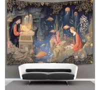 kaiyun Grotta sottomarina segreta Arazzo Da Parete,Stile medievale Wall Tapestry Decorazione Interna 150cmx200cm