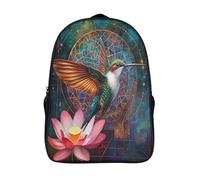 kaiyun HummingUcVioloncello Sacchetti Di Scuola,Borsa Da Scuola Asilo,Sacred Geometry Loto Ragazzi Per La Scuola Per Ragazze,Zaino Da Viaggio Alla Moda 16 inch