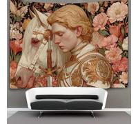 kaiyun Il Giovane Principe con in Mano una Spada Arazzo Per Camera Da Letto Estetico, Da Appendere Alla Parete Per La Decorazione Della Casa 70cmx100cm