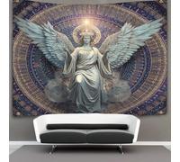 kaiyun Il Santo Angelo Custode della Patria Tappeto,arazzo Da Parete,Decorazione Parete Per La Casa Tappezzeria Con Stampa in Alta Definizione () 70cmx100cm