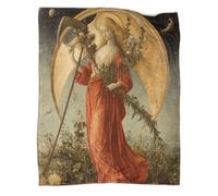 kaiyun La dea del raccolto - Coperta Calda E Versatile Per Divani,Cerere e falce Trapunta Da Viaggio Morbida E Accogliente,40x50inch(100x130cm)
