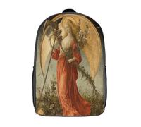 kaiyun La Dea del Raccolto Zaino Bambini Cerere e Falce Grande Capacità Zainetto Borsa Da Scuola Per Unisex Adolescenti Alunno Casual Scuola Borsa 17inch