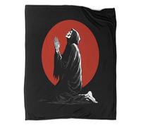 kaiyun La morte si inginocchia a terra e prega Coperta Super Morbida Lenzuola in Flanella Da Viaggio Scaldino E Confortevole,80x90inch(200x230cm)