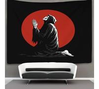 kaiyun La morte si inginocchia a terra e prega Parete Arazzo Da Parete Con Arte Murale Decorazioni Per La Casa Per Il Dormitorio Della Camera Da Letto (,100cmx150cm)