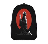 kaiyun La morte si inginocchia a terra e prega Zaini Per Bambini, Zaino Scuola Elementare,Borsa Scuola Materna Nido,Zainetto Asilo Bambino,16 inch