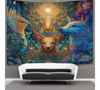 kaiyun Lo spirito della foresta è pieno di amore e armonia- Arazzo Da Parete Con,decorazione Da Parete Per Appartamento,casa,soggiorno,dormitorio 70cmx100cm