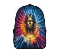 kaiyun Mappa stellare circolare Simboli Zodiacali e Pianeti Zainetto Per Scuola Sport E Viaggi Adolescenti Borsa Da Scuola LUovoero Sacchetti 16 inch