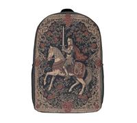 kaiyun Medieval Cavaliere a cavalloback, Holding Sword Sacchetti Di Scuola,Borsa Da Scuola Asilo, Ragazzi Per La Scuola Per Ragazze,Zaino Da Viaggio Alla Moda 17inch